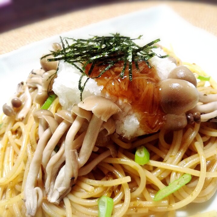 フライパン１つで簡単料理①和風おろしパスタ♪